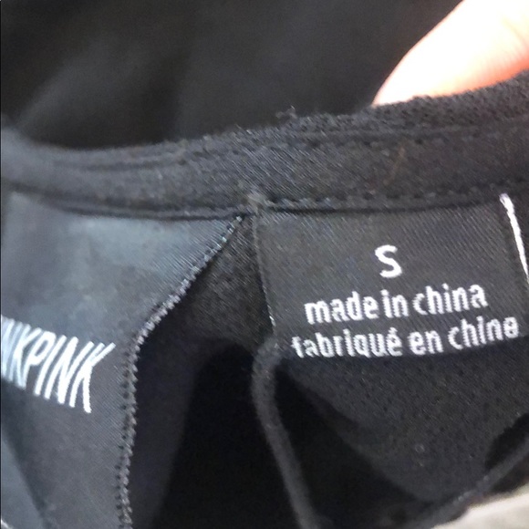 Mink Pink Velvet Long Sleeve Romper - Picture 5 of 5